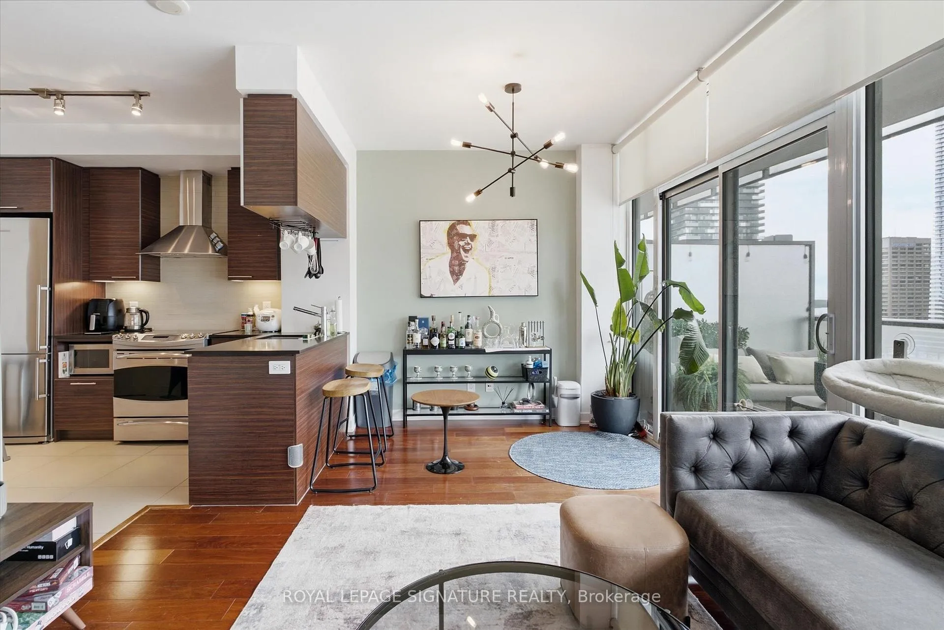 Photo 6 of Unit 1504, 1 Market Street, Toronto, Waterfront Communities — HOMEH
