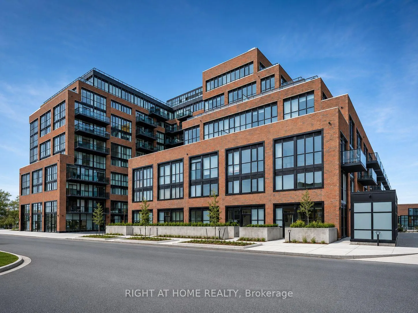 Front of Unit 107, 2300 St Clair Avenue W