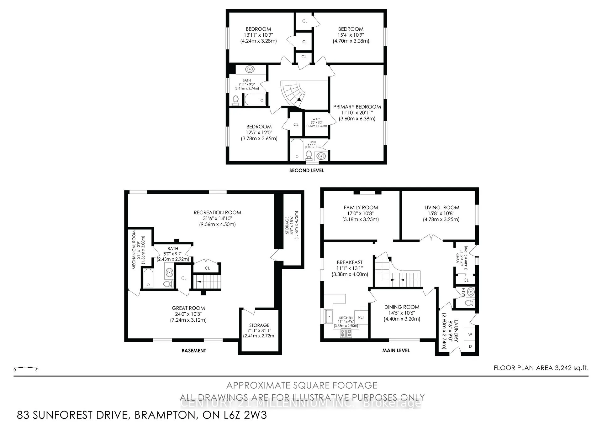 Photo 50 of 83 Sunforest Drive, Brampton, Heart Lake West — HOMEH