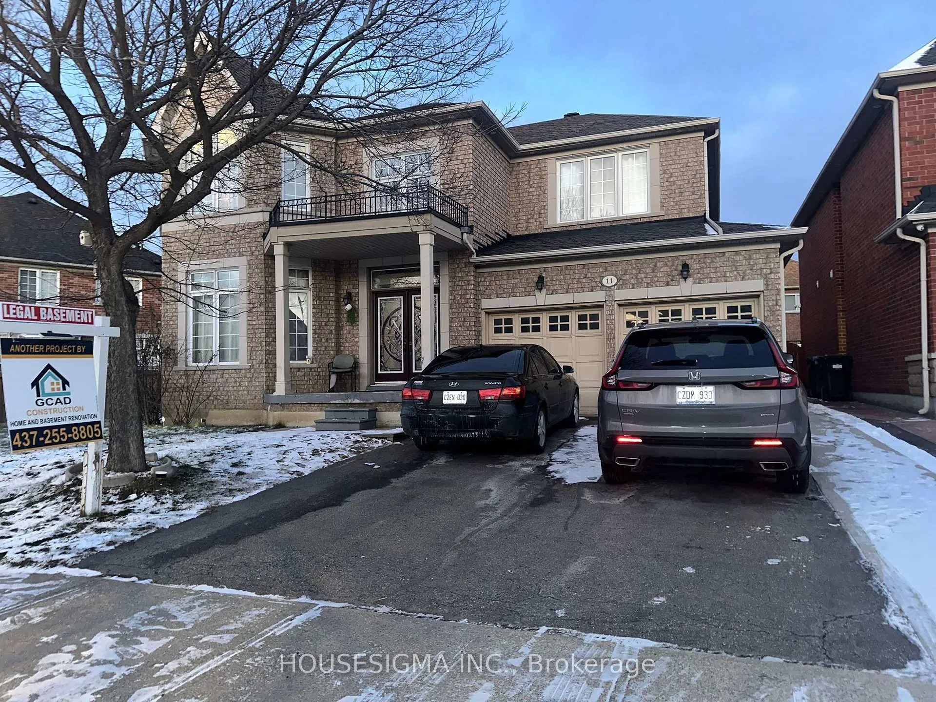 Photo 2 of Unit Basement, 11 Pine Landing Trail, Brampton, Sandringham-Wellington — HOMEH