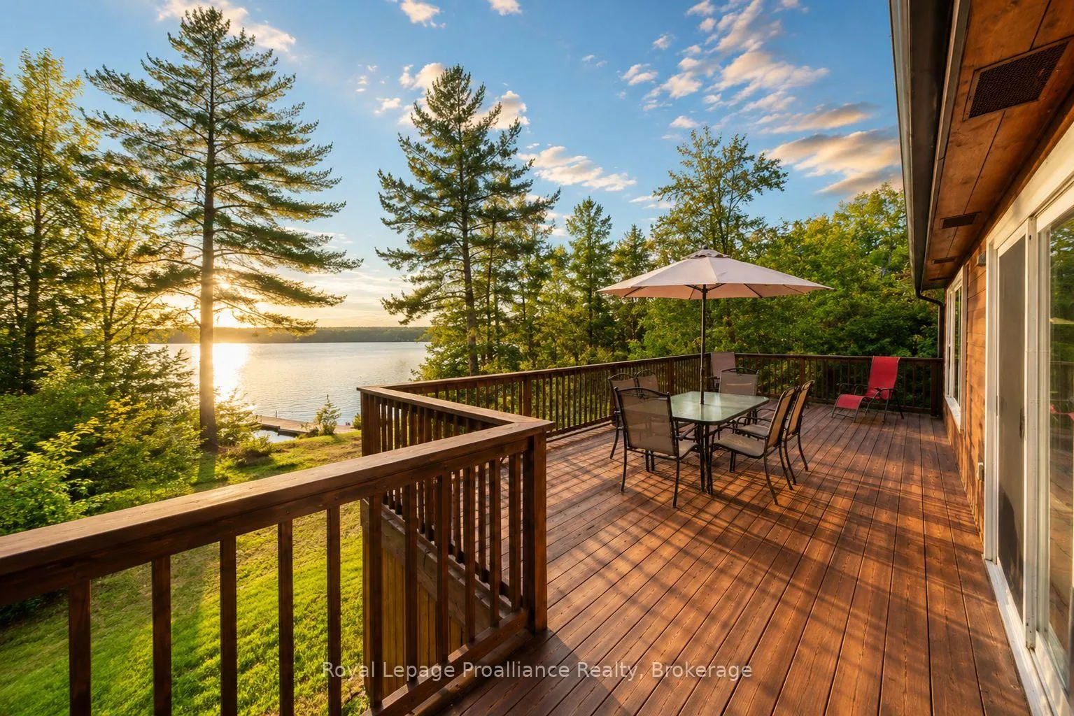 Front of 518 Water Access Mazinaw Lake