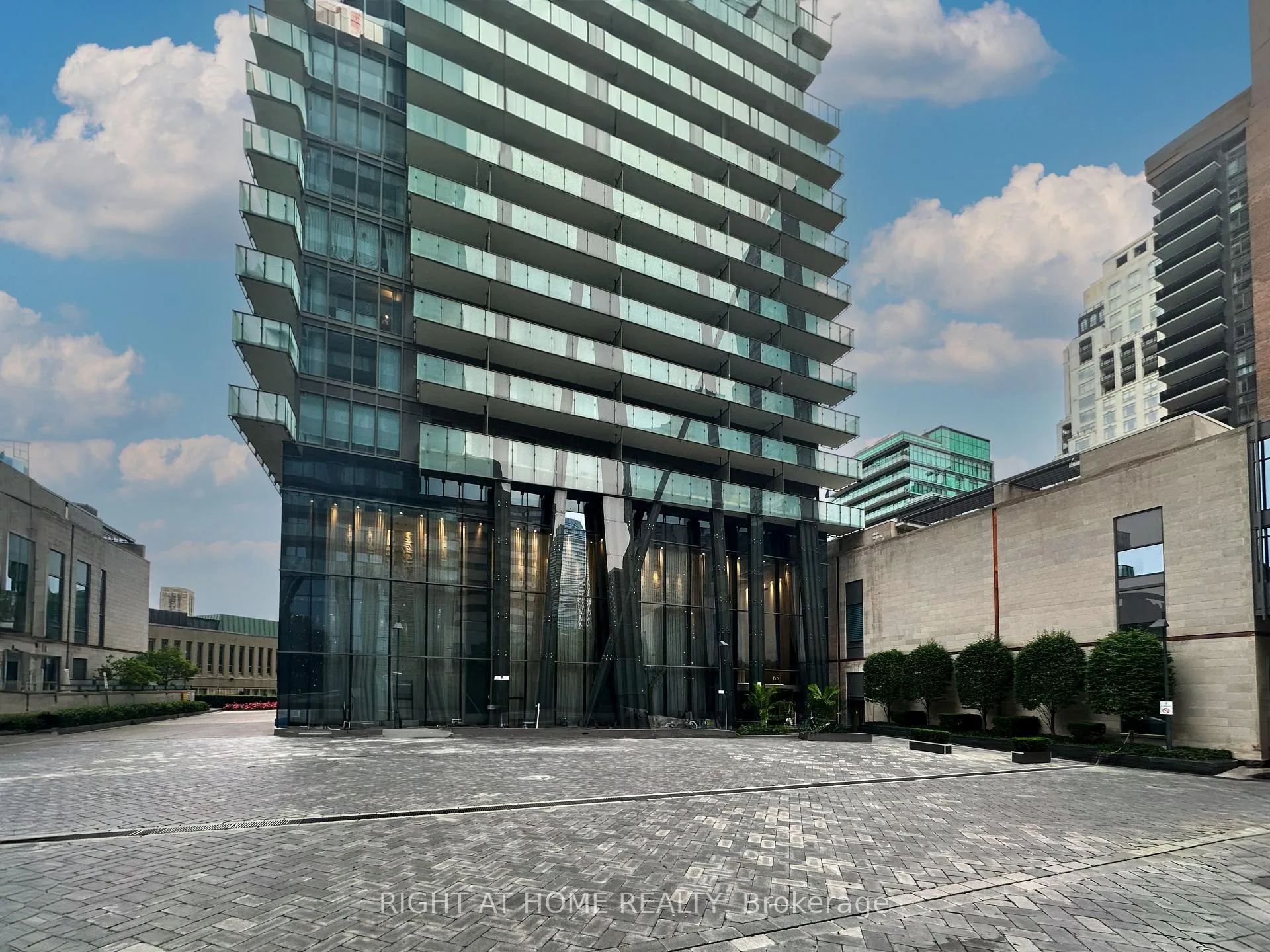 Front of Unit 1808, 65 St. Mary Street