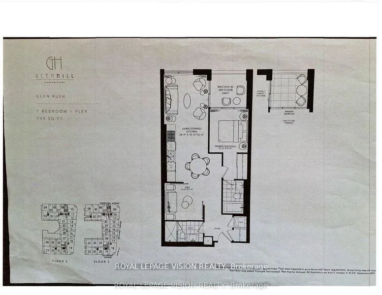 Front of Unit 209, 505 Glencairn Avenue