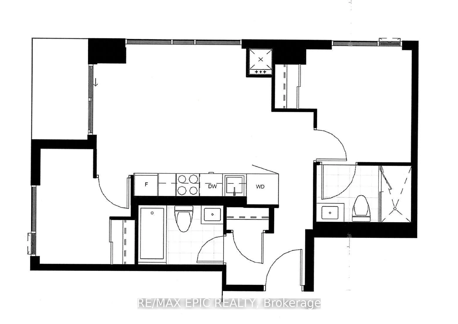 Photo 14 of Unit 1703, 8 Widmer Street, Toronto, Waterfront Communities — HOMEH