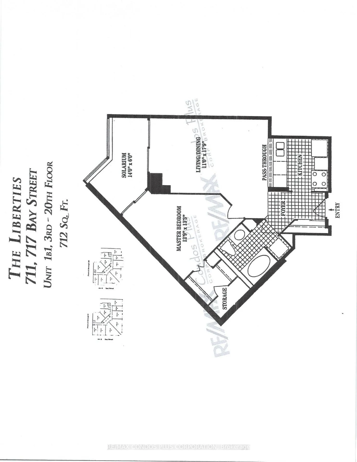 Photo 2 of Unit 720, 711 Bay Street, Toronto, Bay Street Corridor — HOMEH