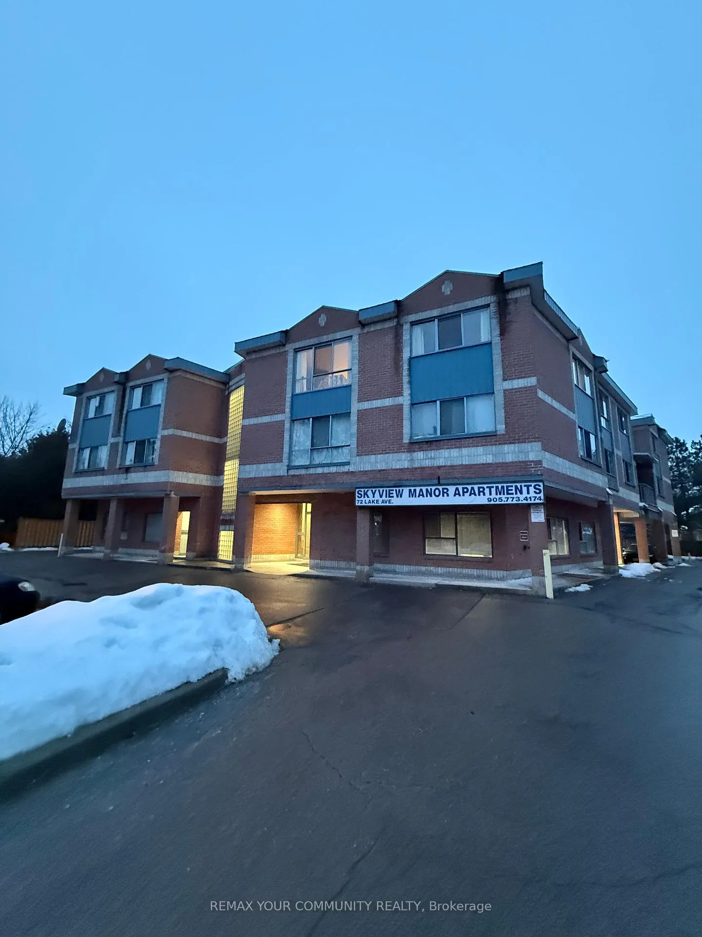 Front of Unit 203, 72 Lake Avenue