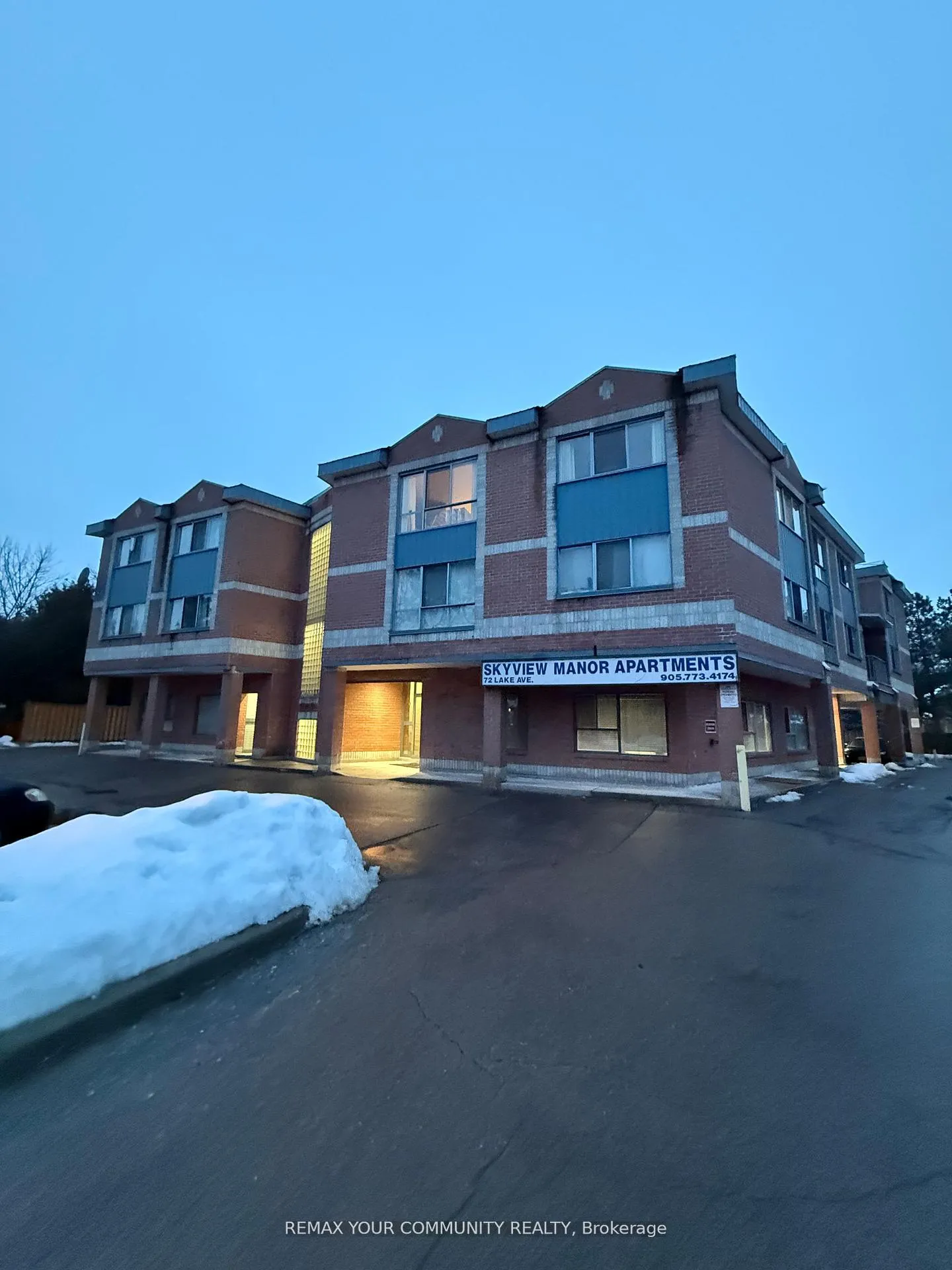 Front of Unit G4, 72 Lake Avenue