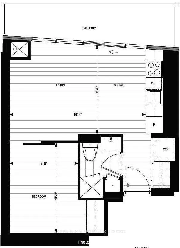 Photo 2 of Unit 2601, 89 McGill Street, Toronto, Church-Yonge Corridor — HOMEH
