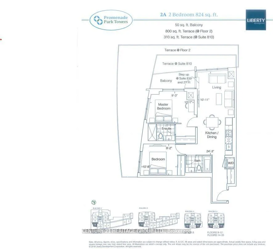 Photo 26 of Unit A3410, 30 Upper Mall Way, Vaughan, Brownridge — HOMEH