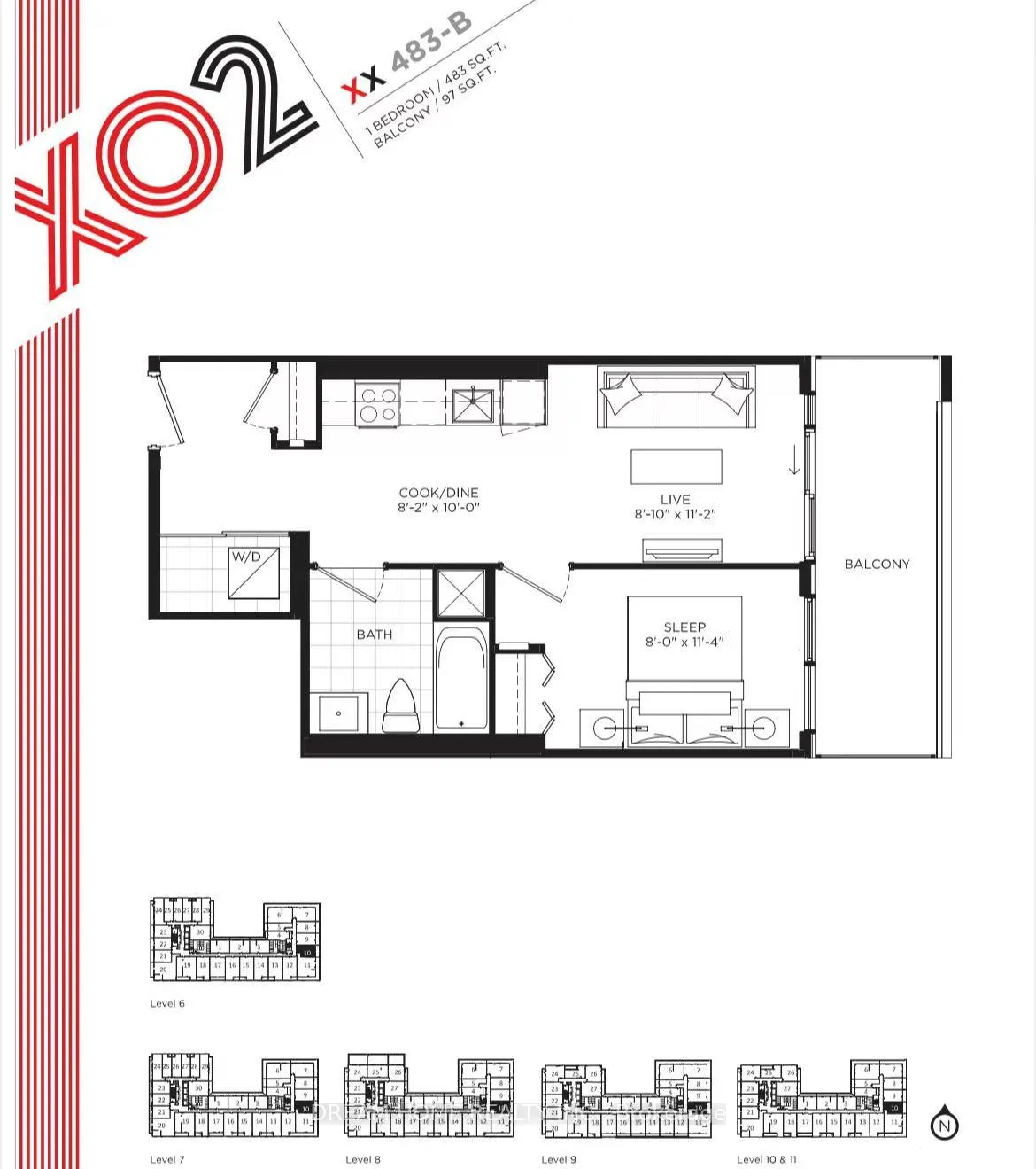 Photo 19 of Unit 810, 285 Dufferin Street, Toronto, South Parkdale — HOMEH