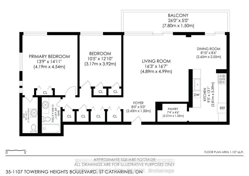 Photo 35 of Unit 1107, 35 Towering Heights Boulevard, St. Catharines, Glendale/Glenridge — HOMEH