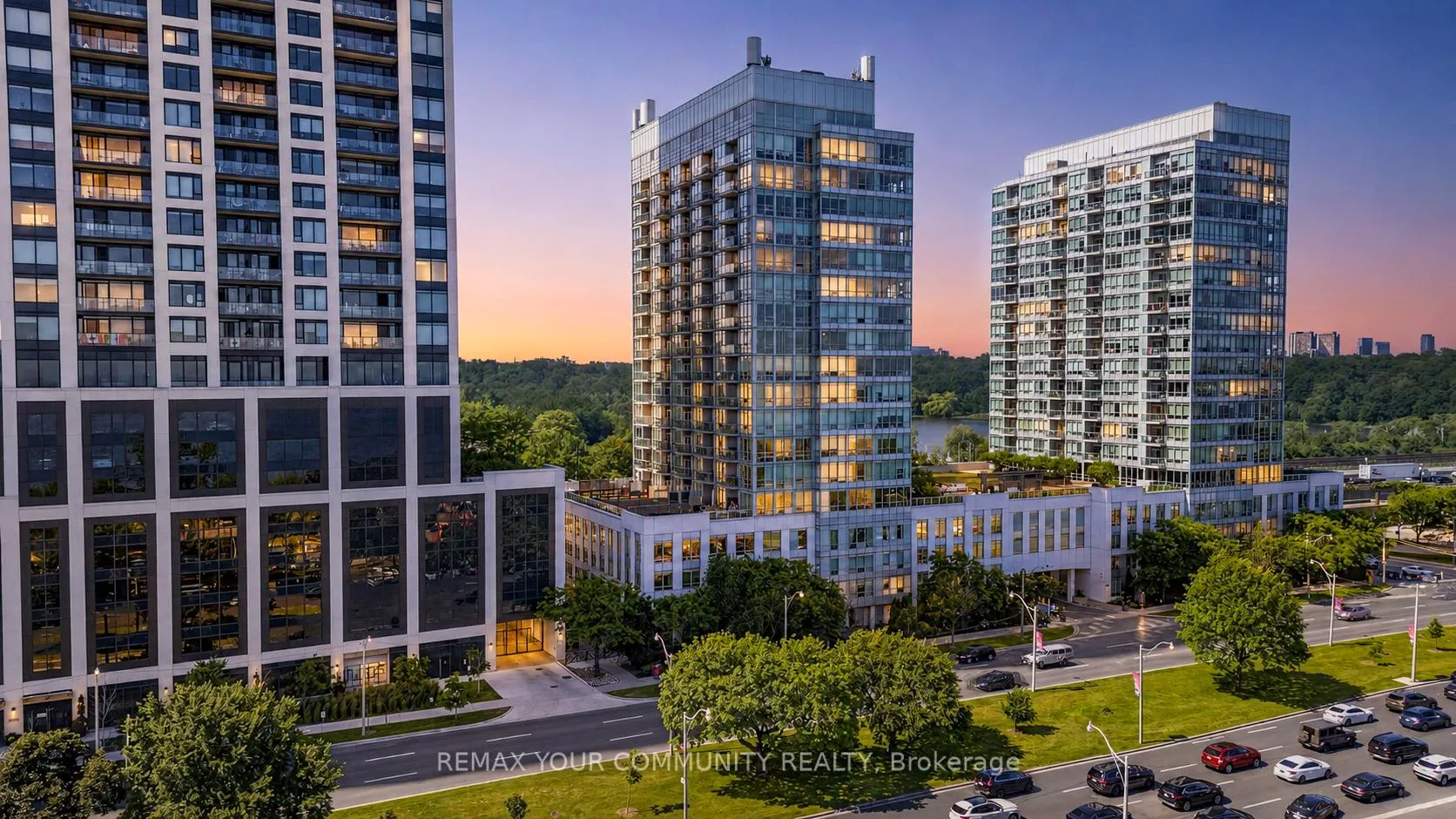 Front of Unit 1108, 1910 Lake Shore Boulevard W