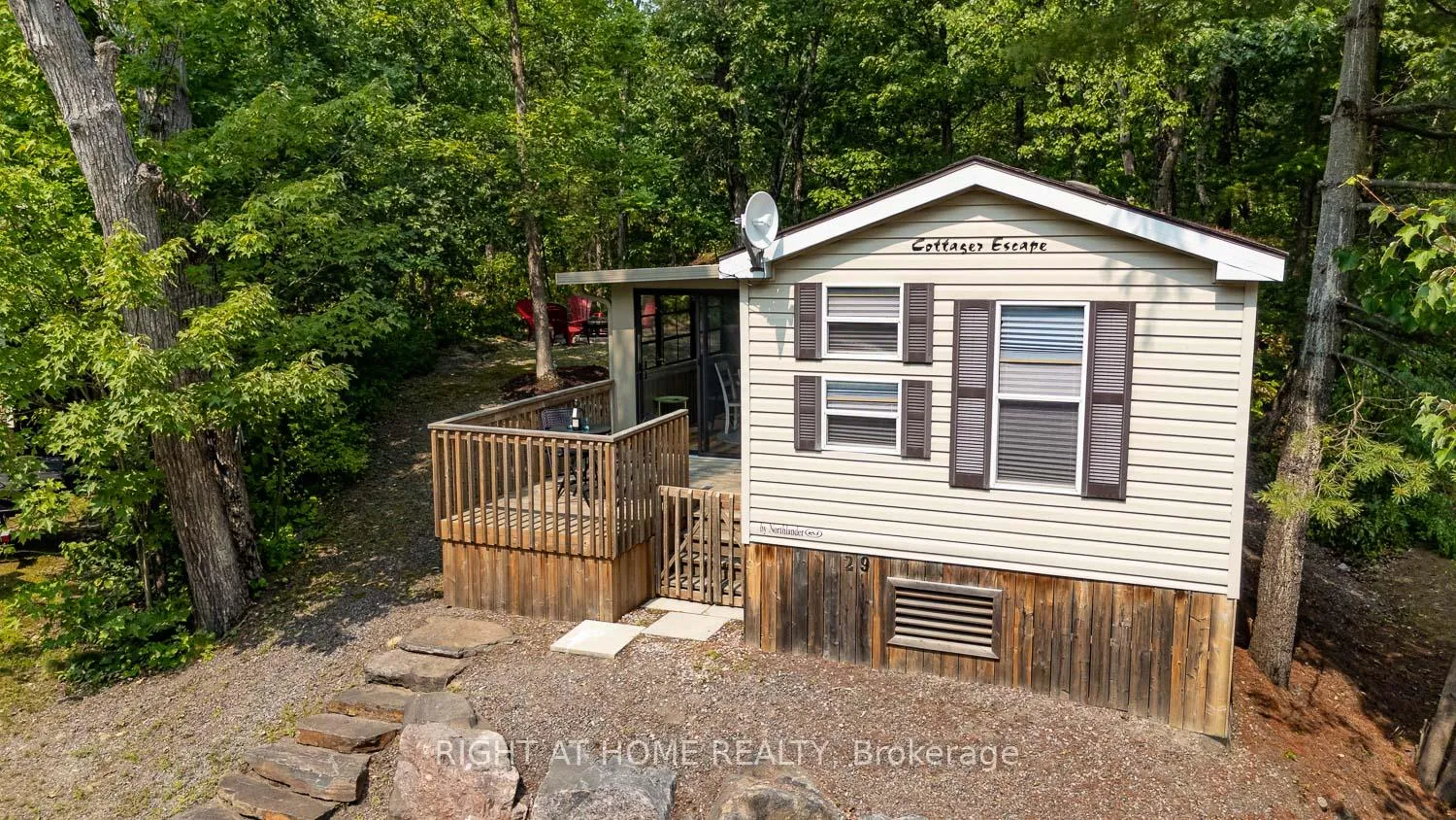 Front of Unit 29 Maple Ridge, 1336 South Morrison Lake Road