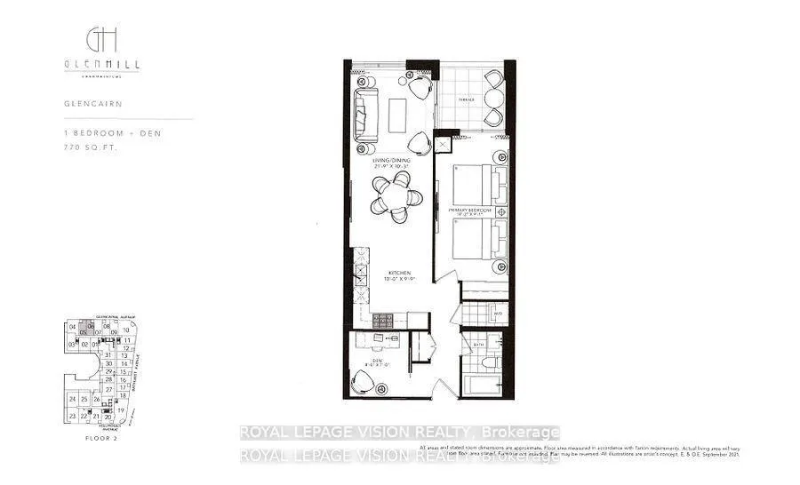 Front of Unit 205, 505 Glencairn Avenue