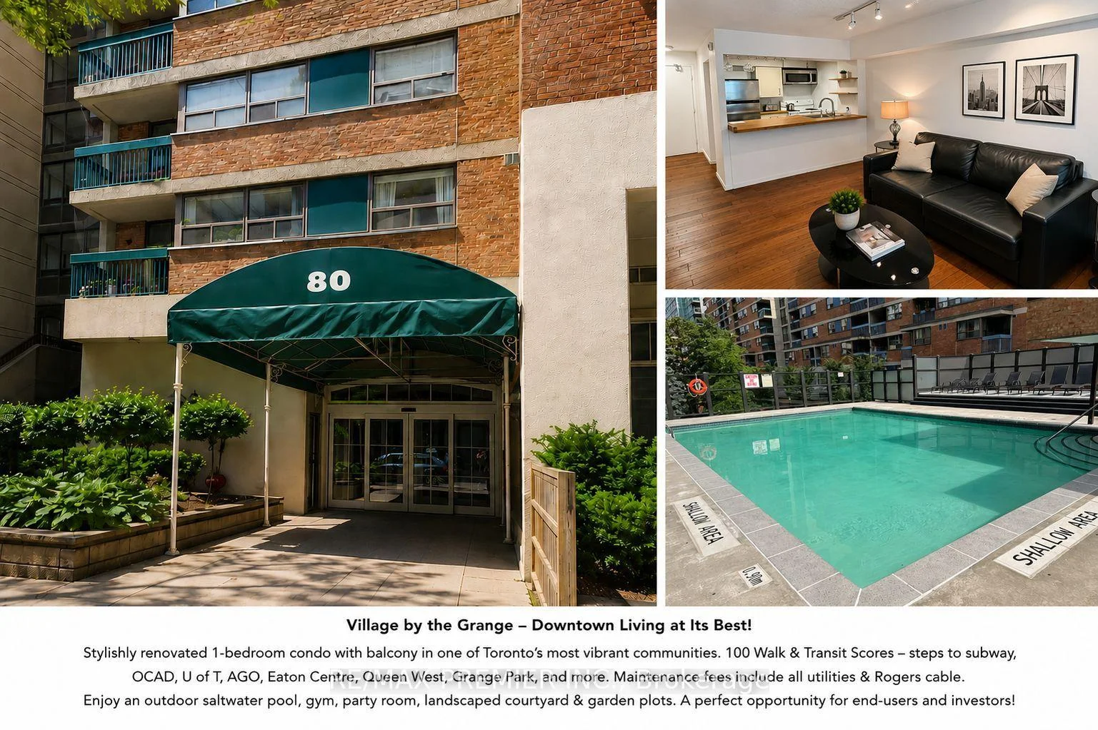 Photo 1 of Unit 718, 80 St Patrick Street, Toronto, Kensington-Chinatown — HOMEH