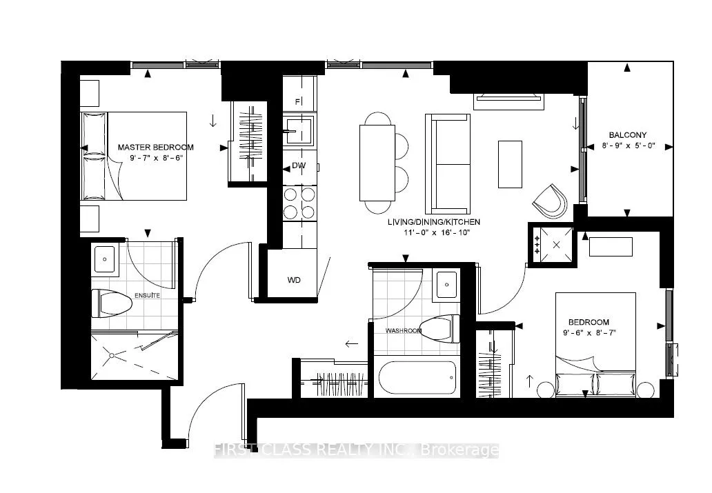 Photo 2 of Unit 3205, 8 Widmer Street, Toronto, Waterfront Communities — HOMEH
