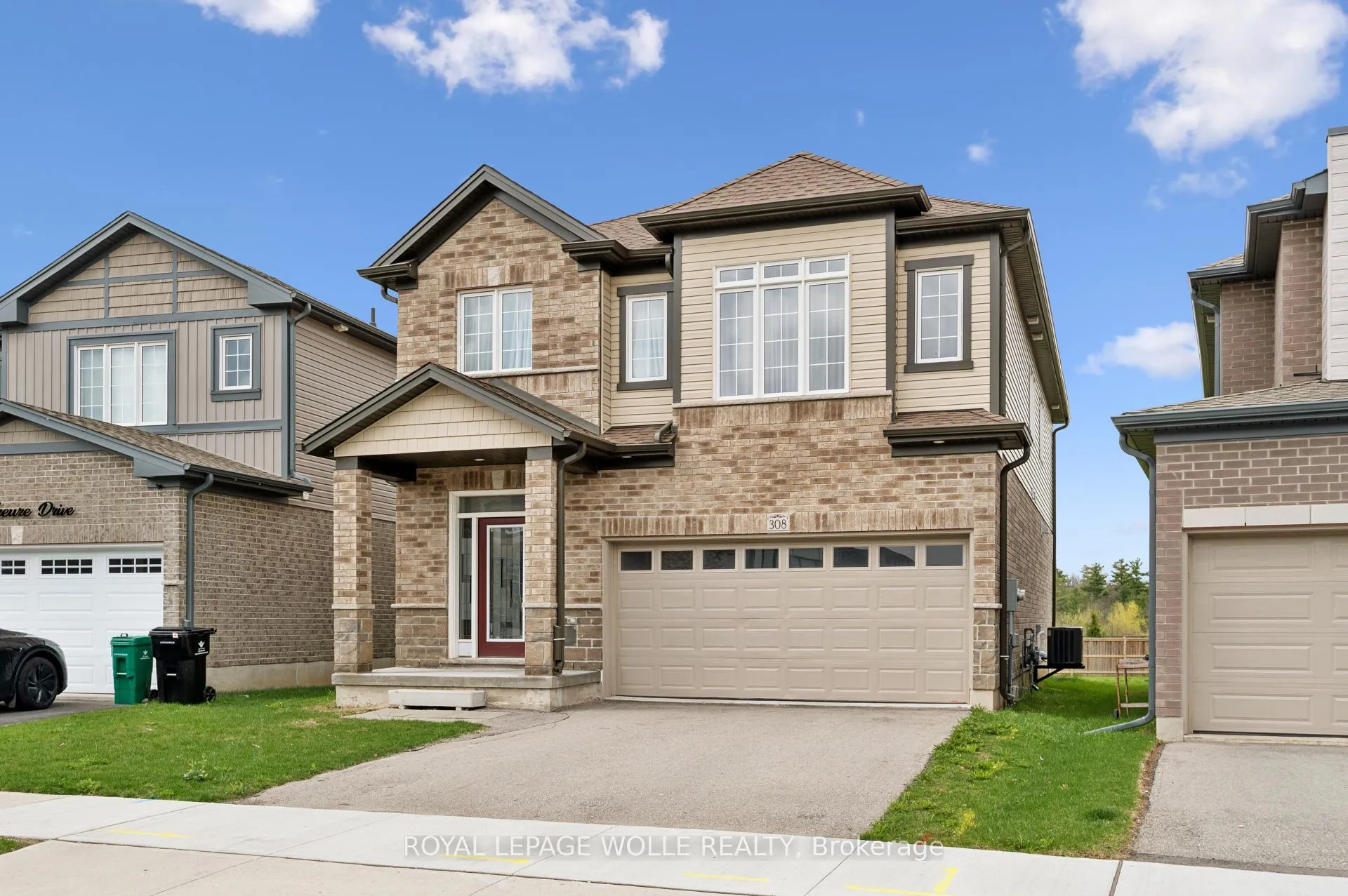 Front of 308 Freure Drive