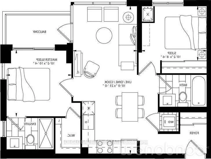Photo 2 of Unit 1808, 9560 Markham Road, Markham, Wismer — HOMEH