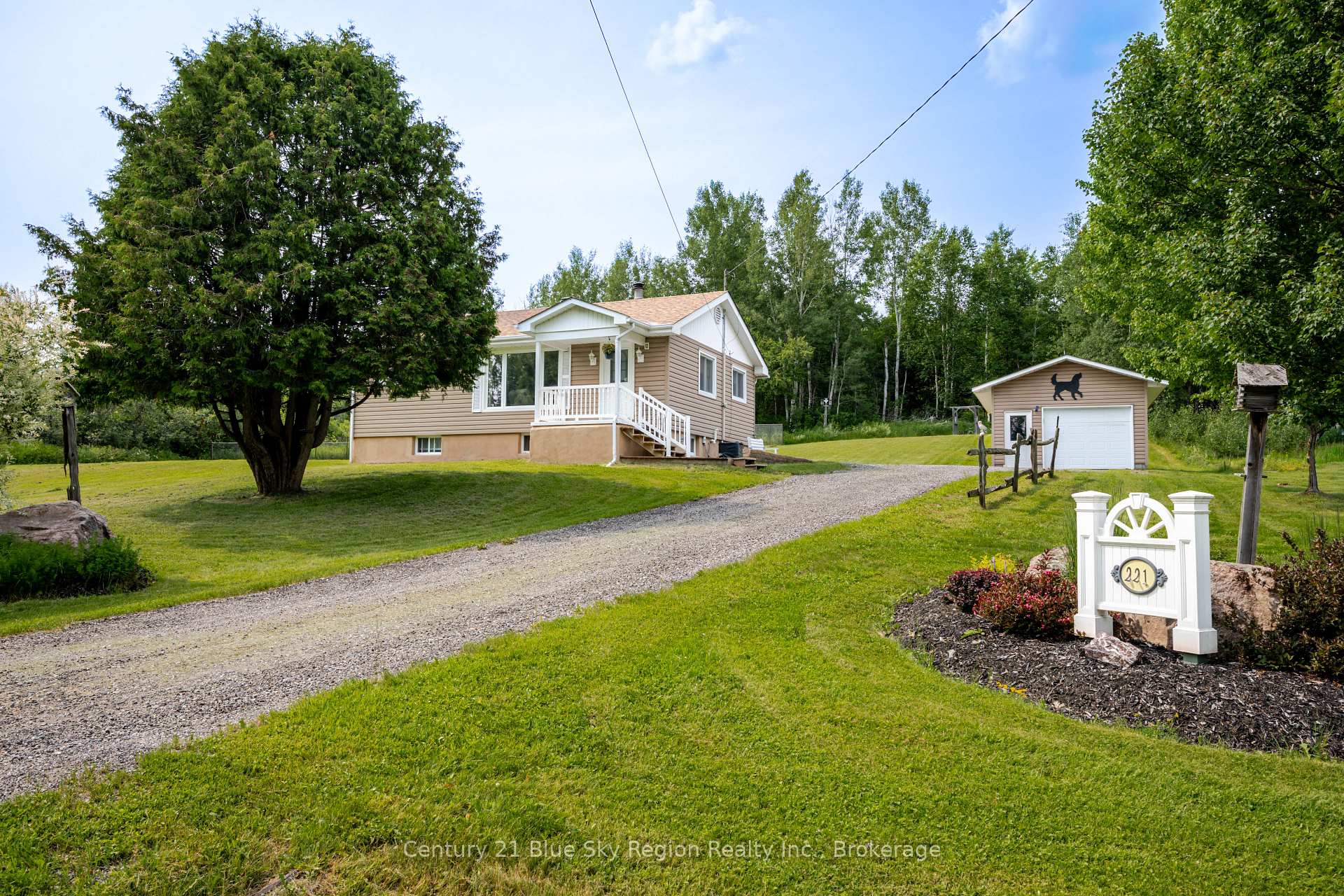 Front of 221 Big Moose Road