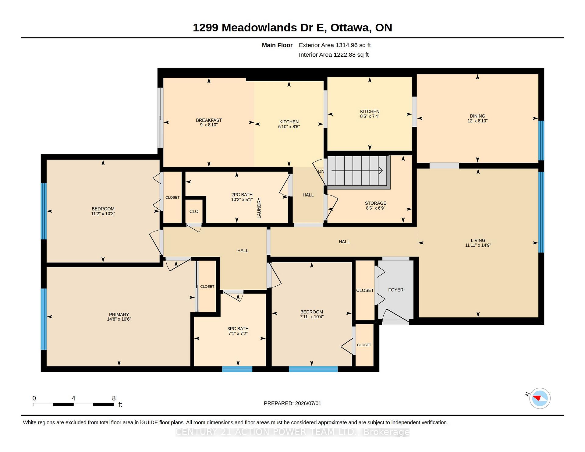 Photo 42 of 1299 Meadowlands Drive E, Ottawa, City View/Skyline/Fisher Heights/Parkwood Hills — HOMEH