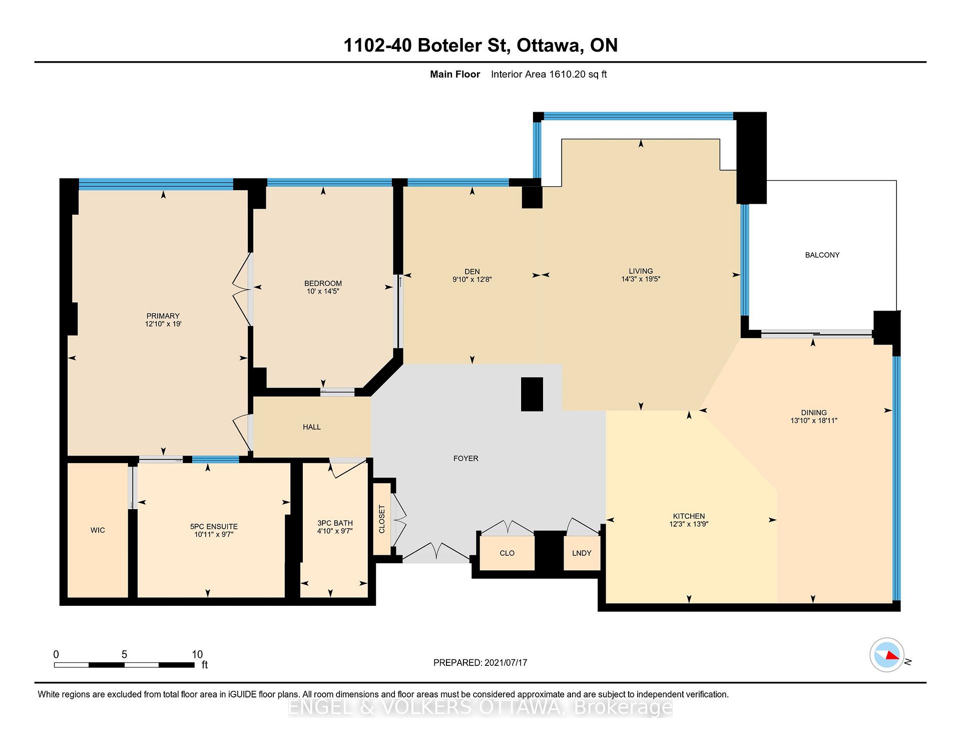 Photo 26 of Unit 1102, 40 Boteler Street, Ottawa, Lower Town/Byward Market — HOMEH