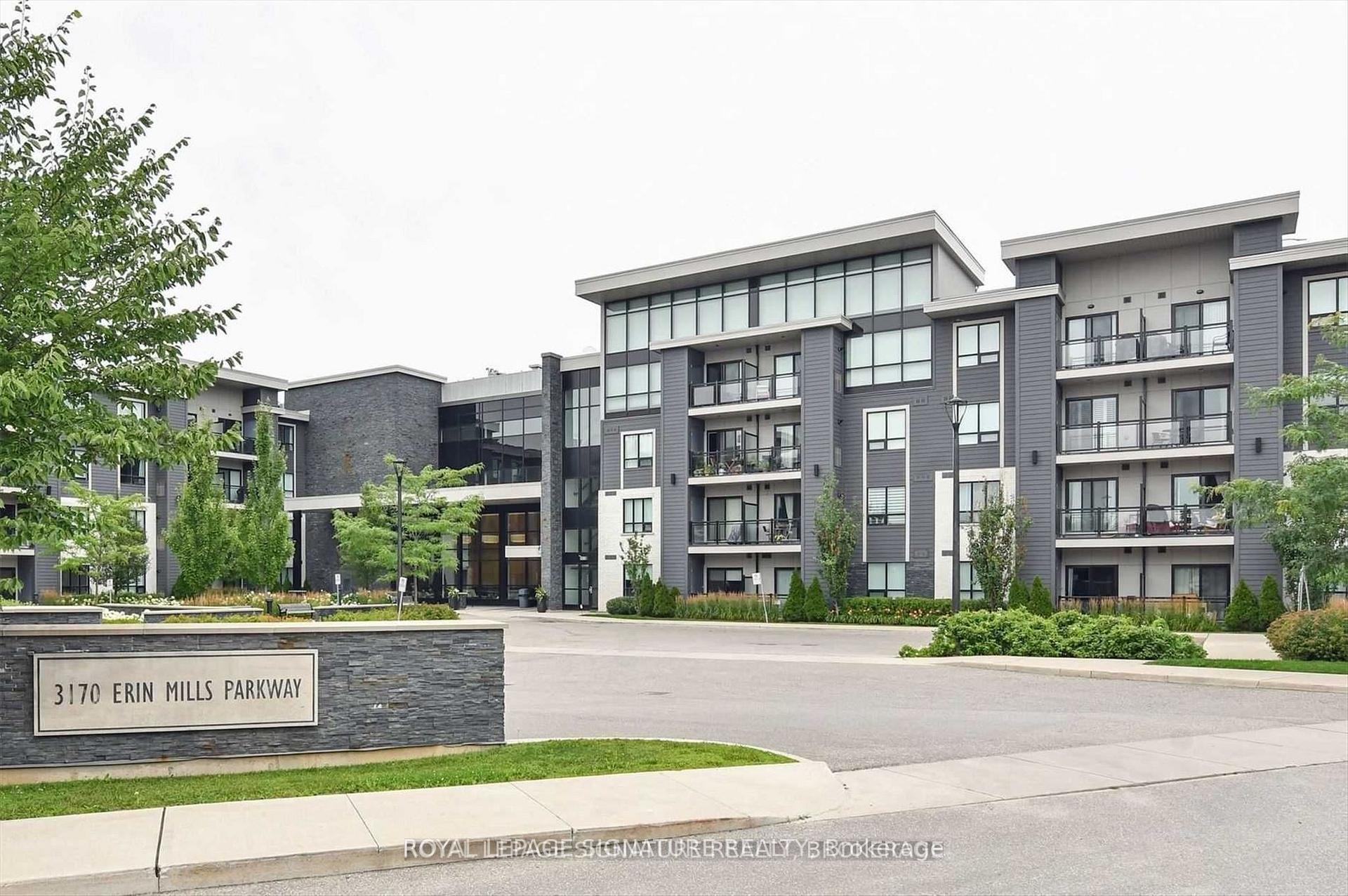Front of Unit 105, 3170 Erin Mills Parkway