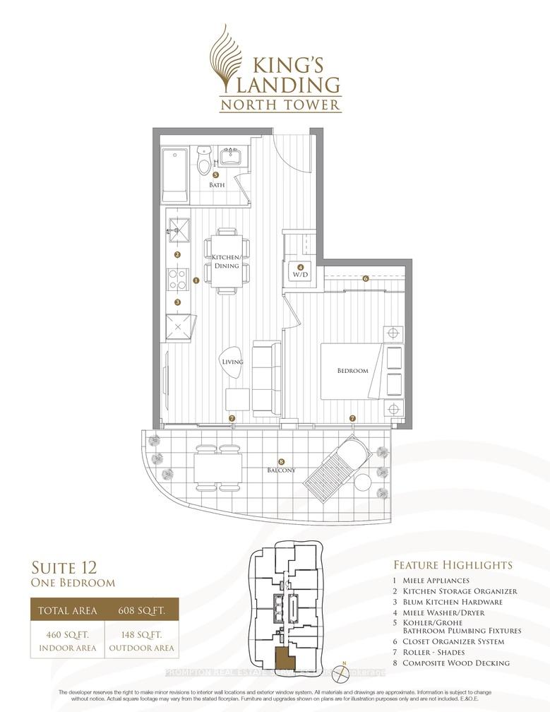 Photo 8 of Unit 1012, 75 Billes Heights, North York, Bayview Village — HOMEH