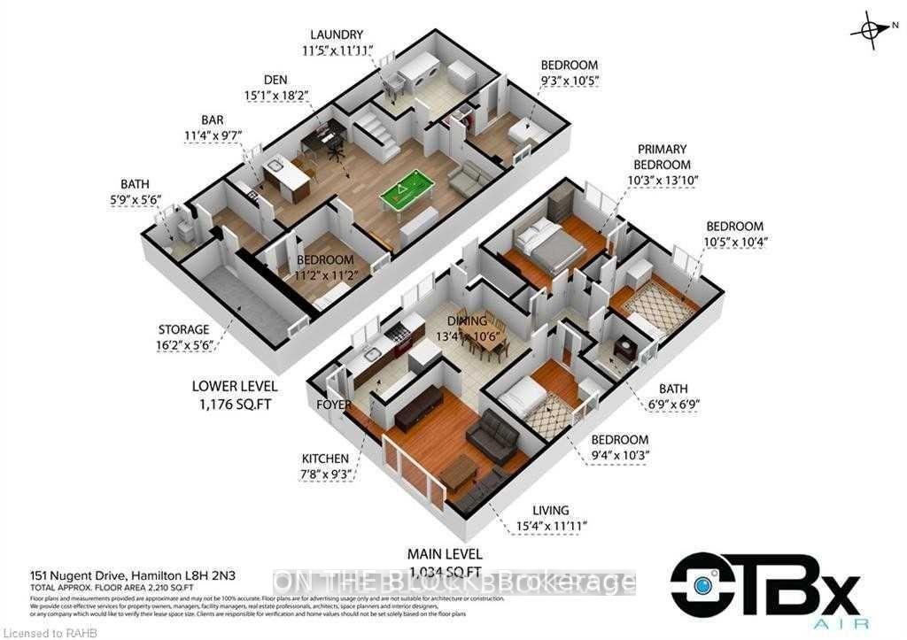 Photo 18 of Unit Upper, 151 Nugent Drive, Hamilton, Kentley — HOMEH