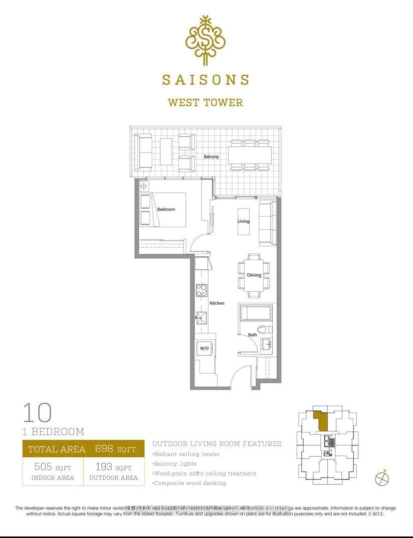 Photo 15 of Unit 610, 25 McMahon Drive E, North York, Bayview Village — HOMEH