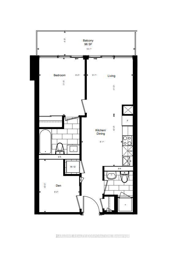 Photo 9 of Unit 1232 E, 70 Princess Street E, Toronto, Waterfront Communities — HOMEH