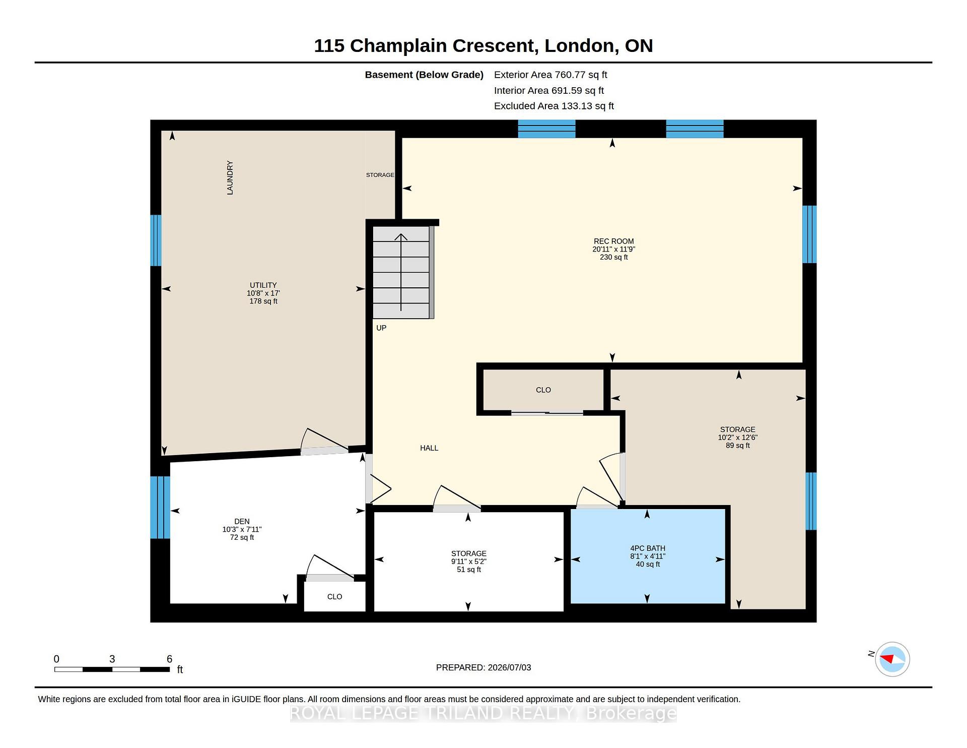 Photo 35 of 115 Champlain Crescent, London, East I — HOMEH