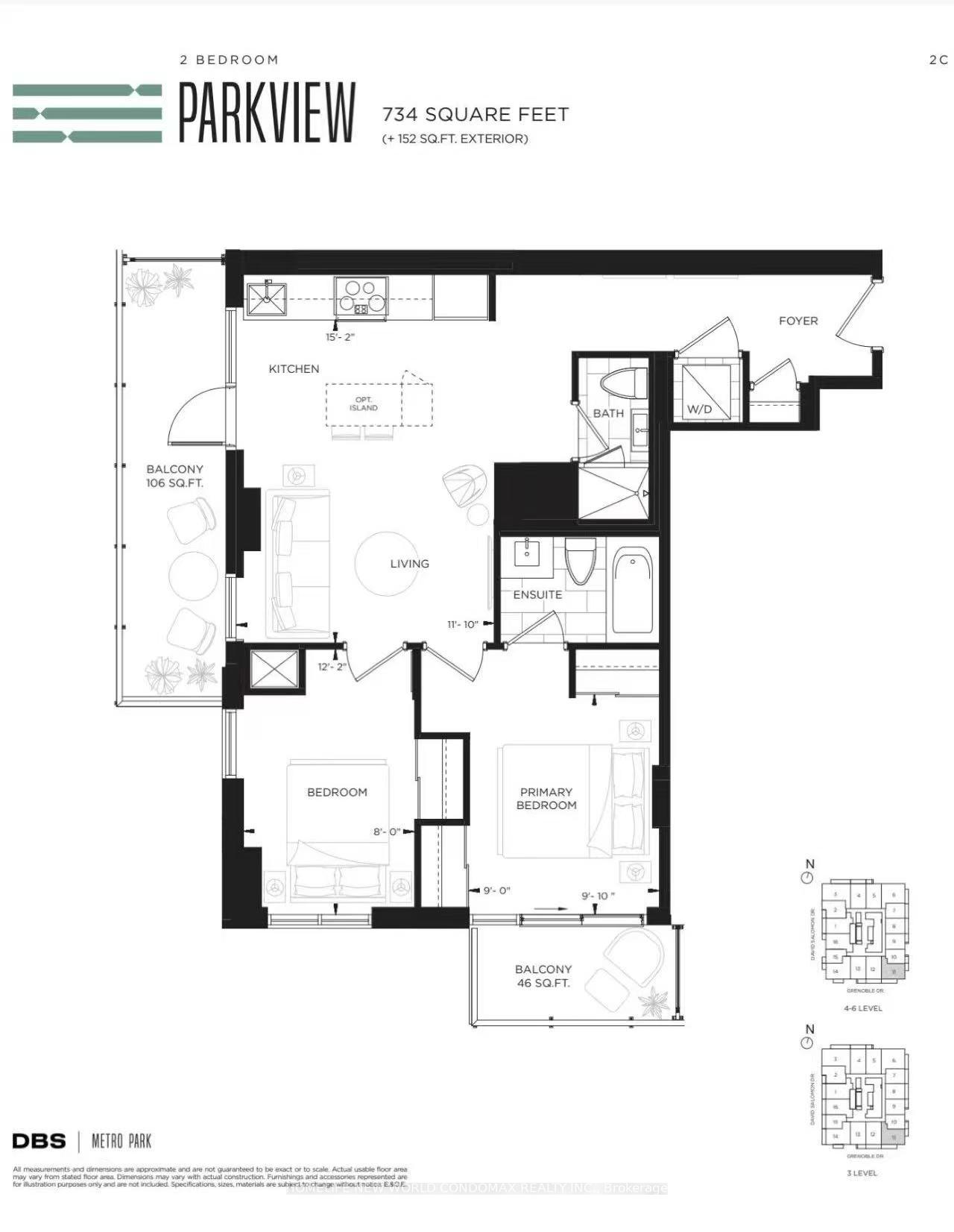 Photo 2 of Unit 611, 15 David Salomon Drive, Toronto, Flemingdon Park — HOMEH