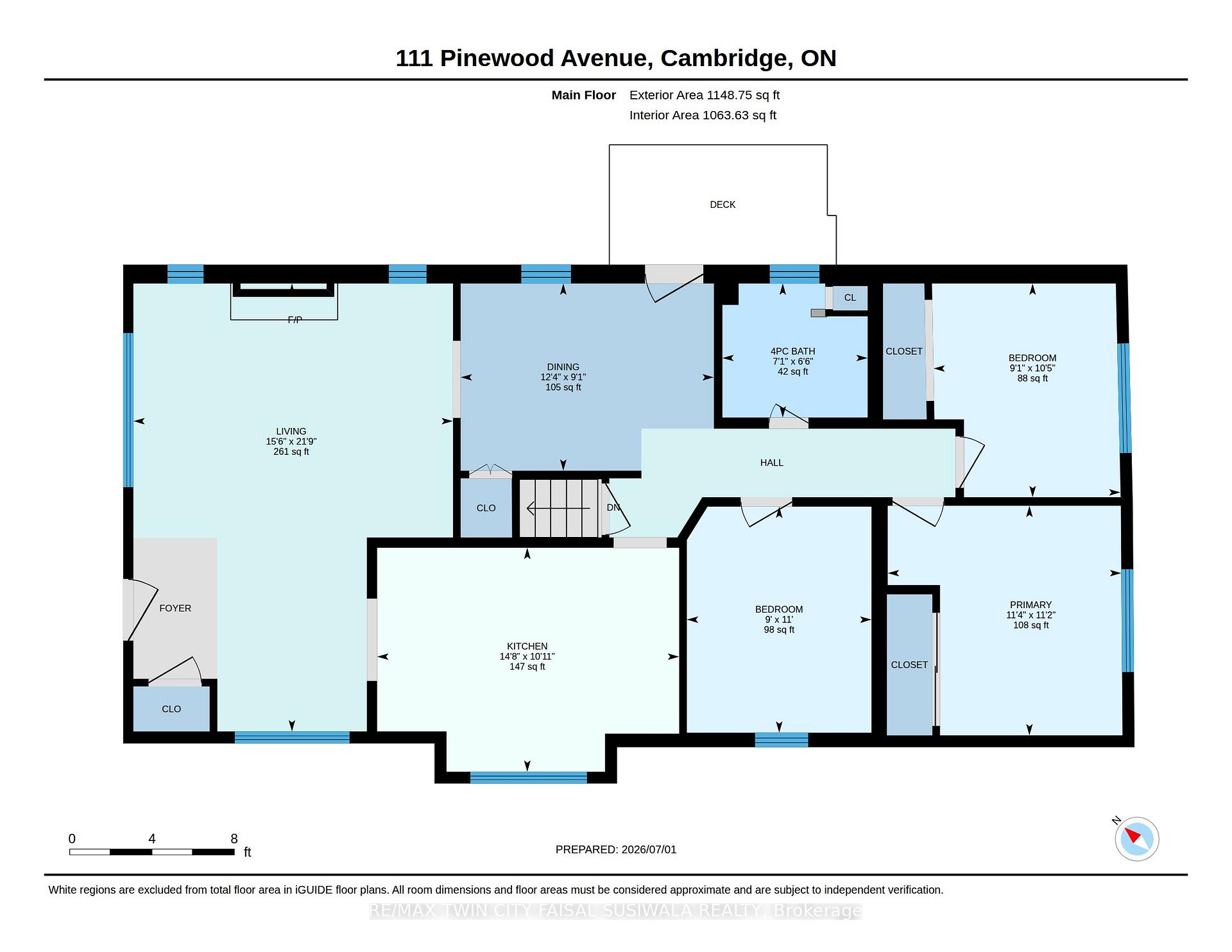 Photo 25 of 111 Pinewood Avenue, Cambridge, Lang's Farm — HOMEH