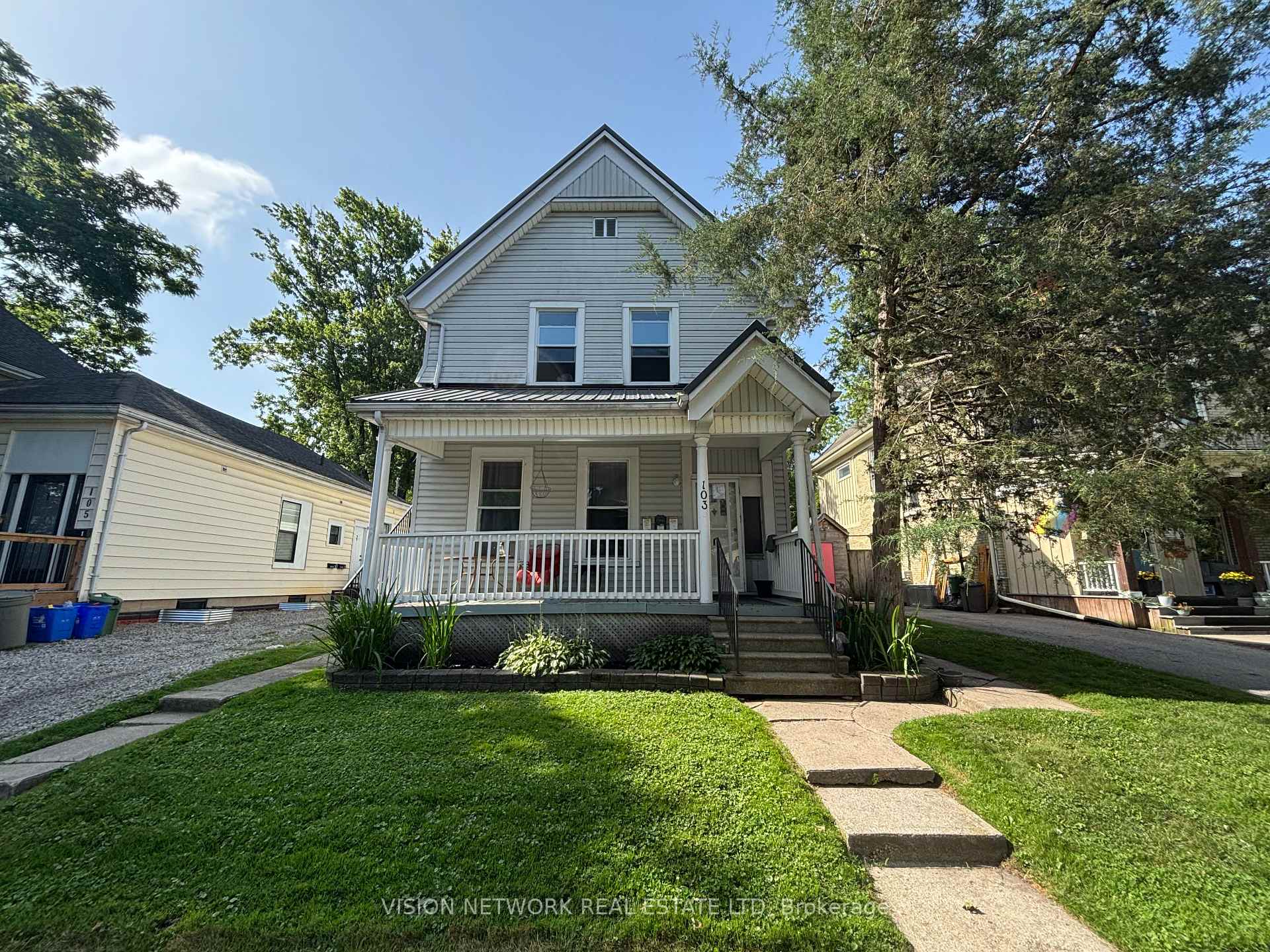 Front of 103 McClary Avenue