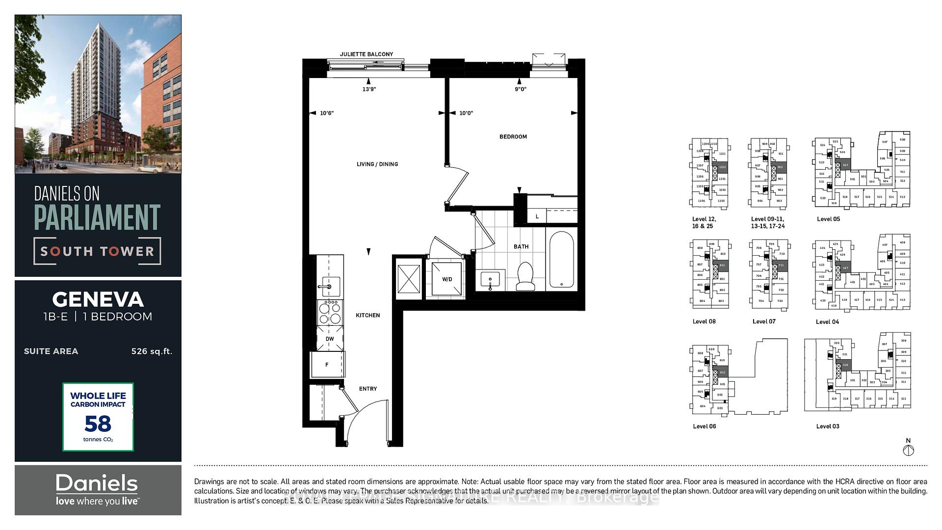 Photo 9 of Unit 1612, 10 Oak Street, Toronto, Regent Park — HOMEH