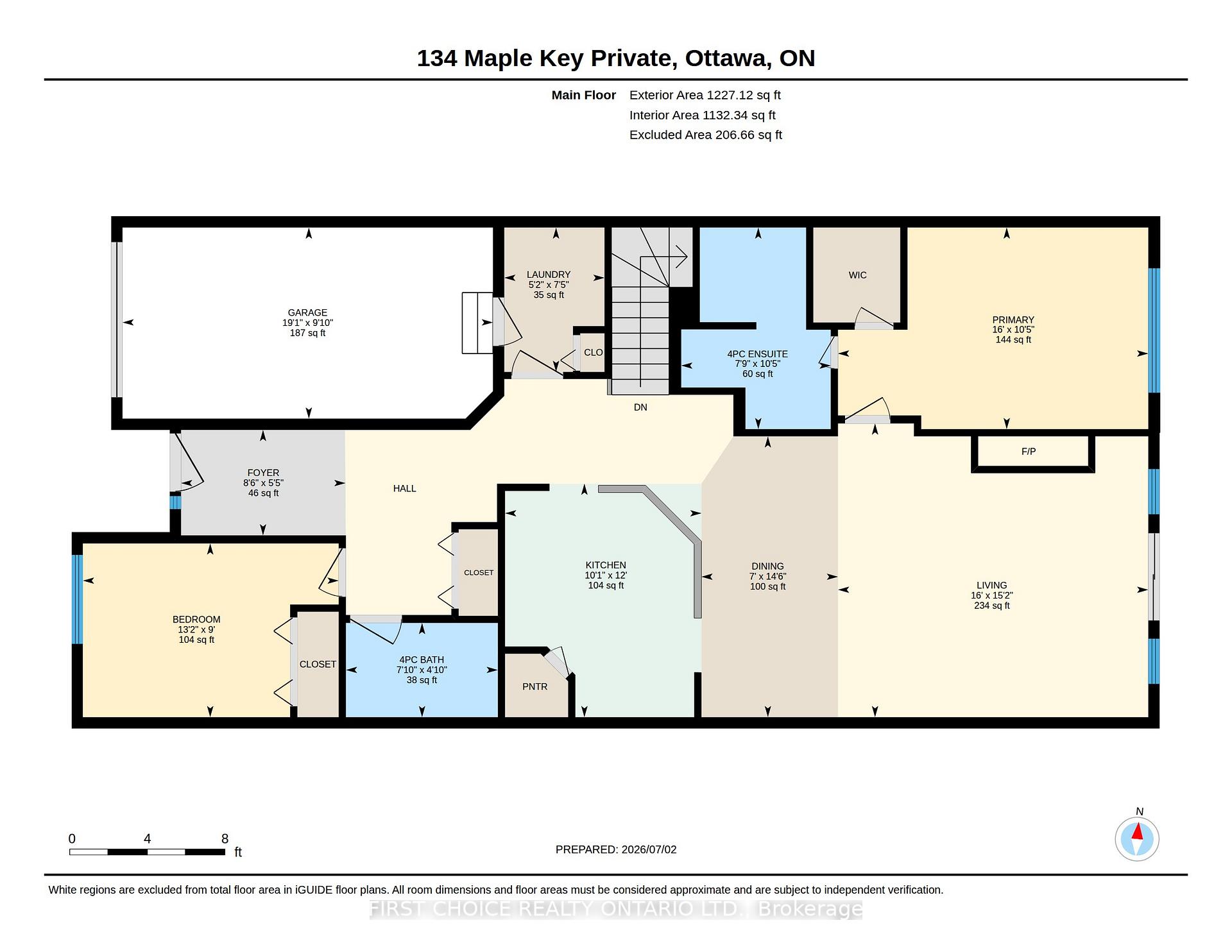 Photo 35 of 134 Maple Key Private, Ottawa, Blossom Park/Kemp Park/Findlay Creek — HOMEH
