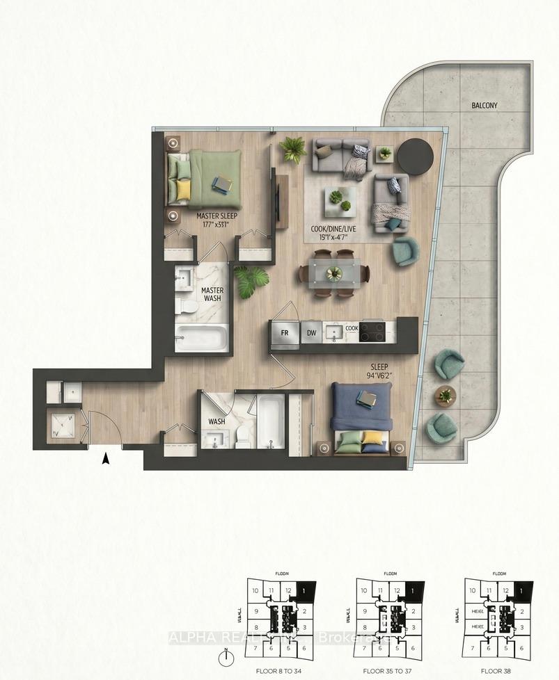 Photo 1 of Unit 3601, 1 Bloor Street, Toronto, Church-Yonge Corridor — HOMEH