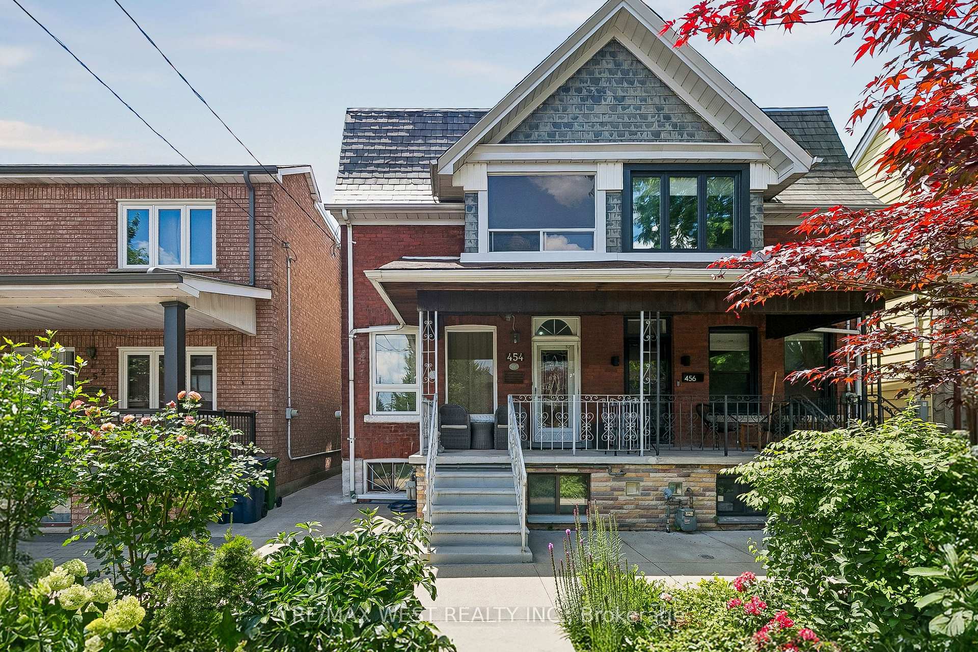 Front of 454 Brock Avenue
