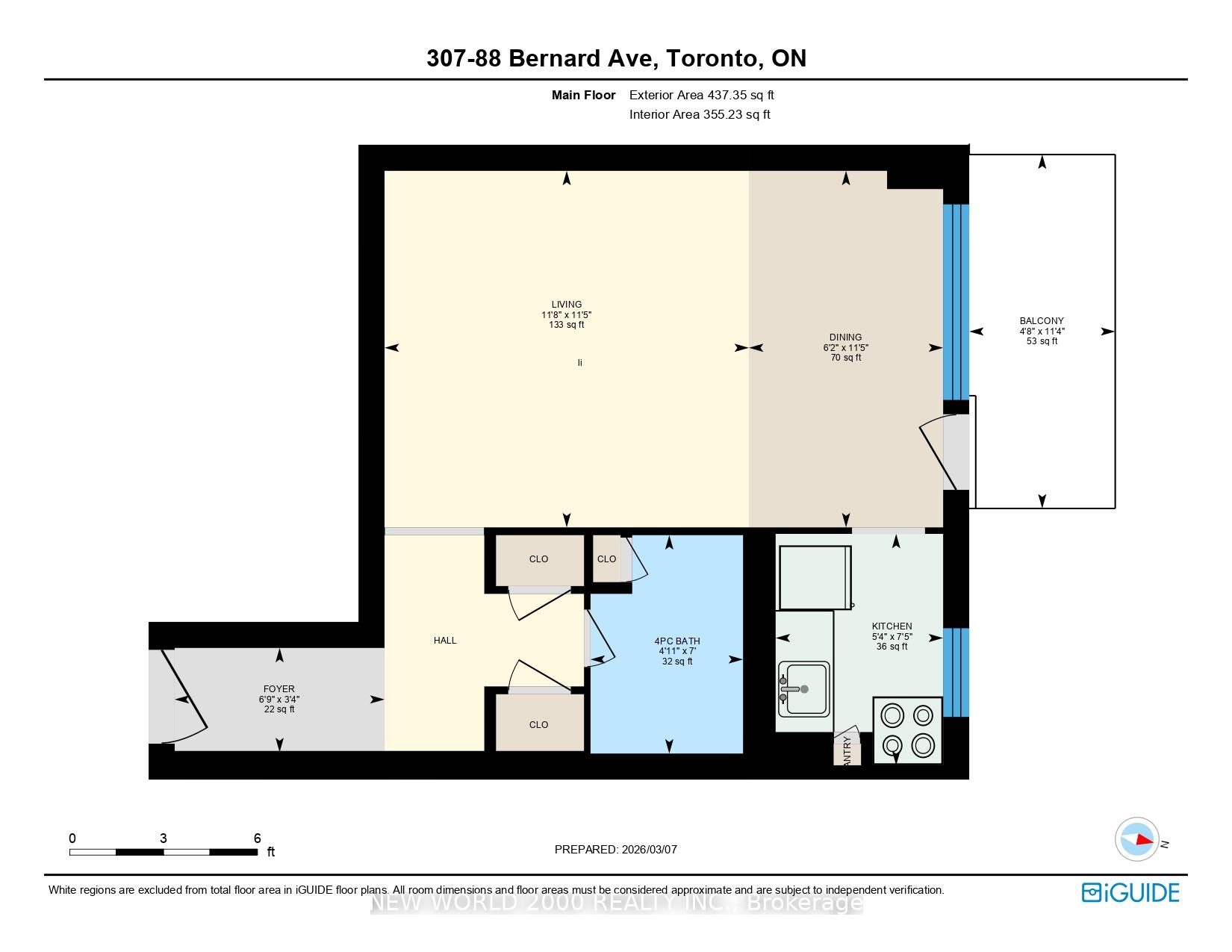 Photo 6 of Unit 307, 88 Bernard Avenue, Toronto, The Annex — HOMEH