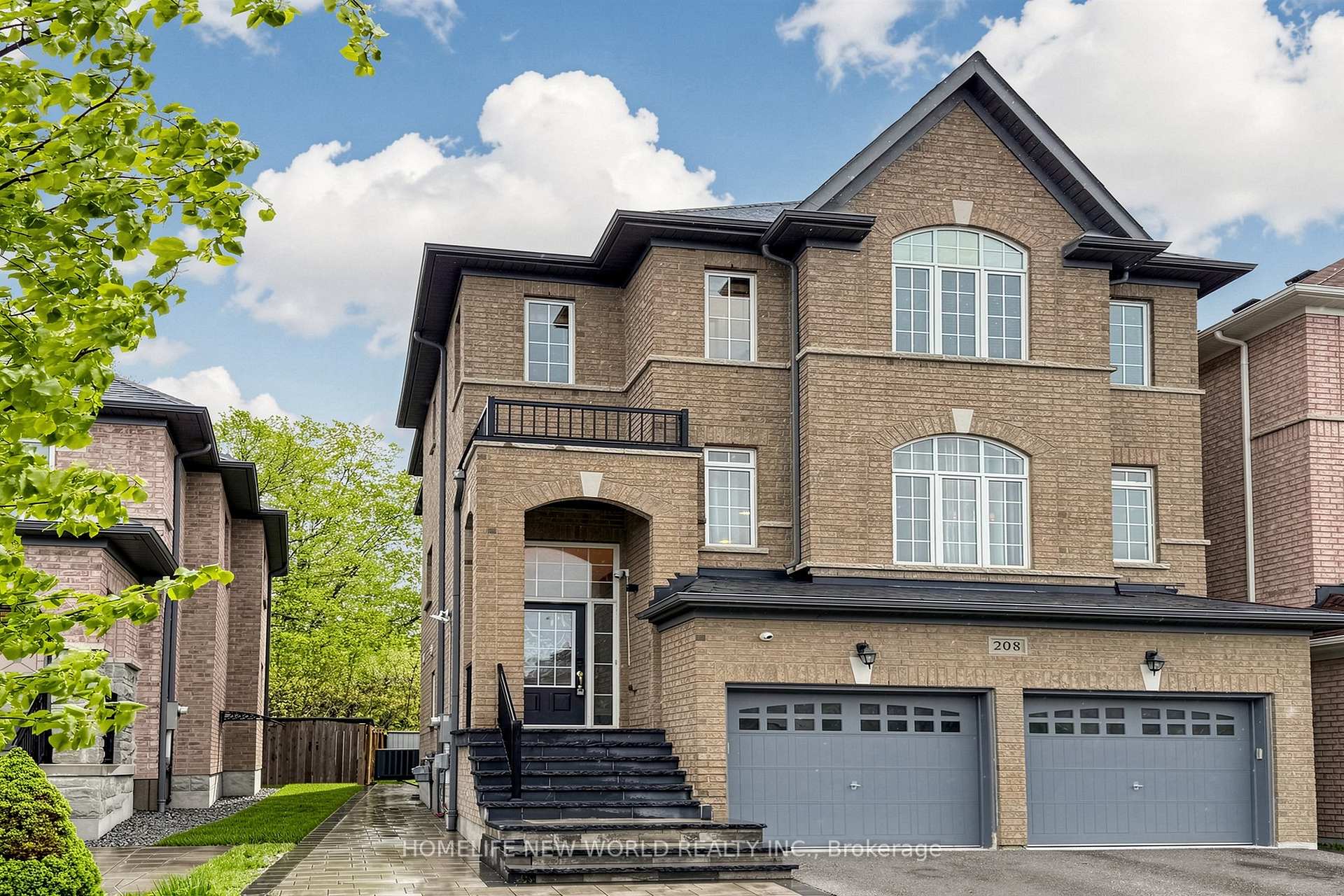 Front of 208 Hunting Ridges Drive
