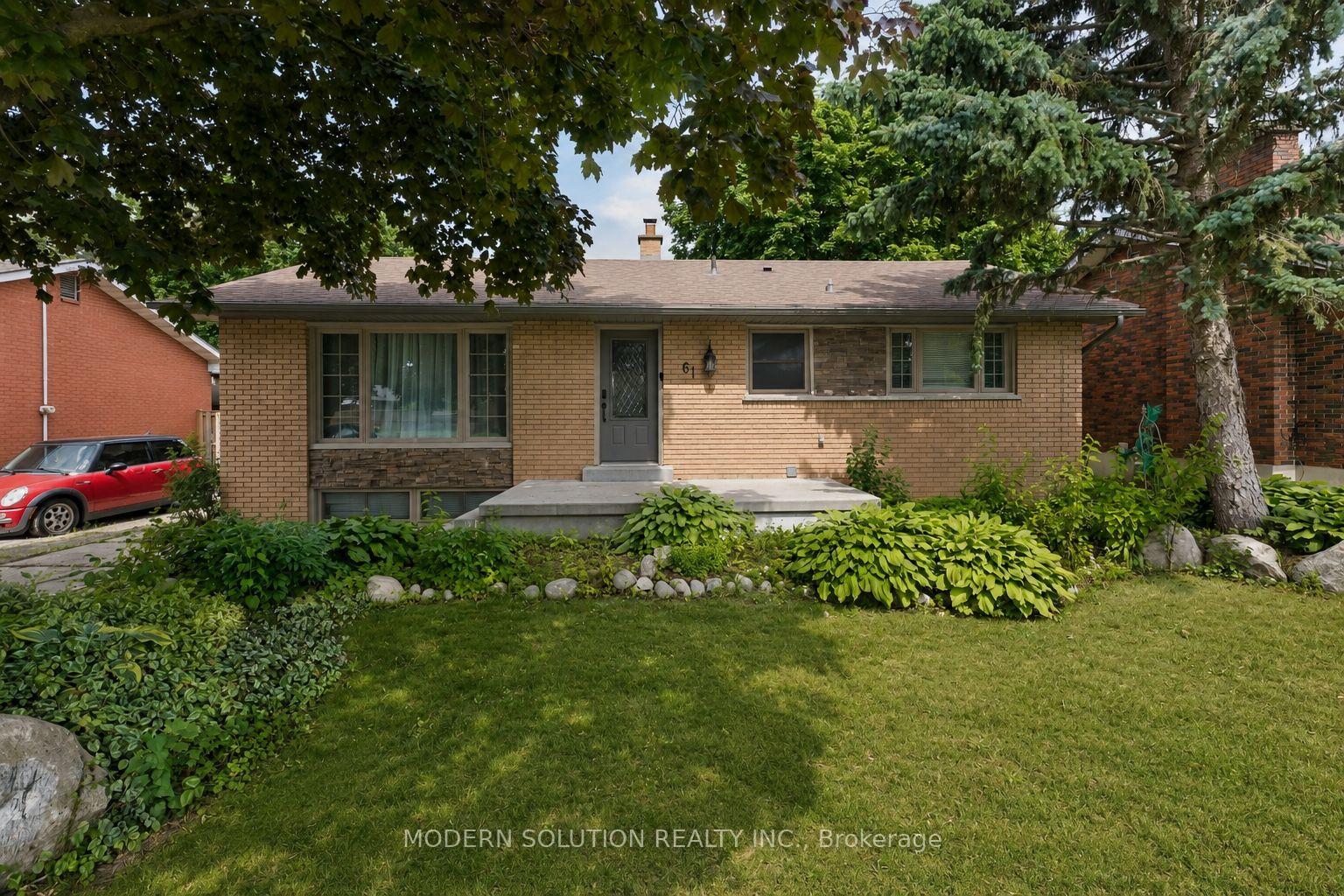 Front of 61 Godfrey Drive
