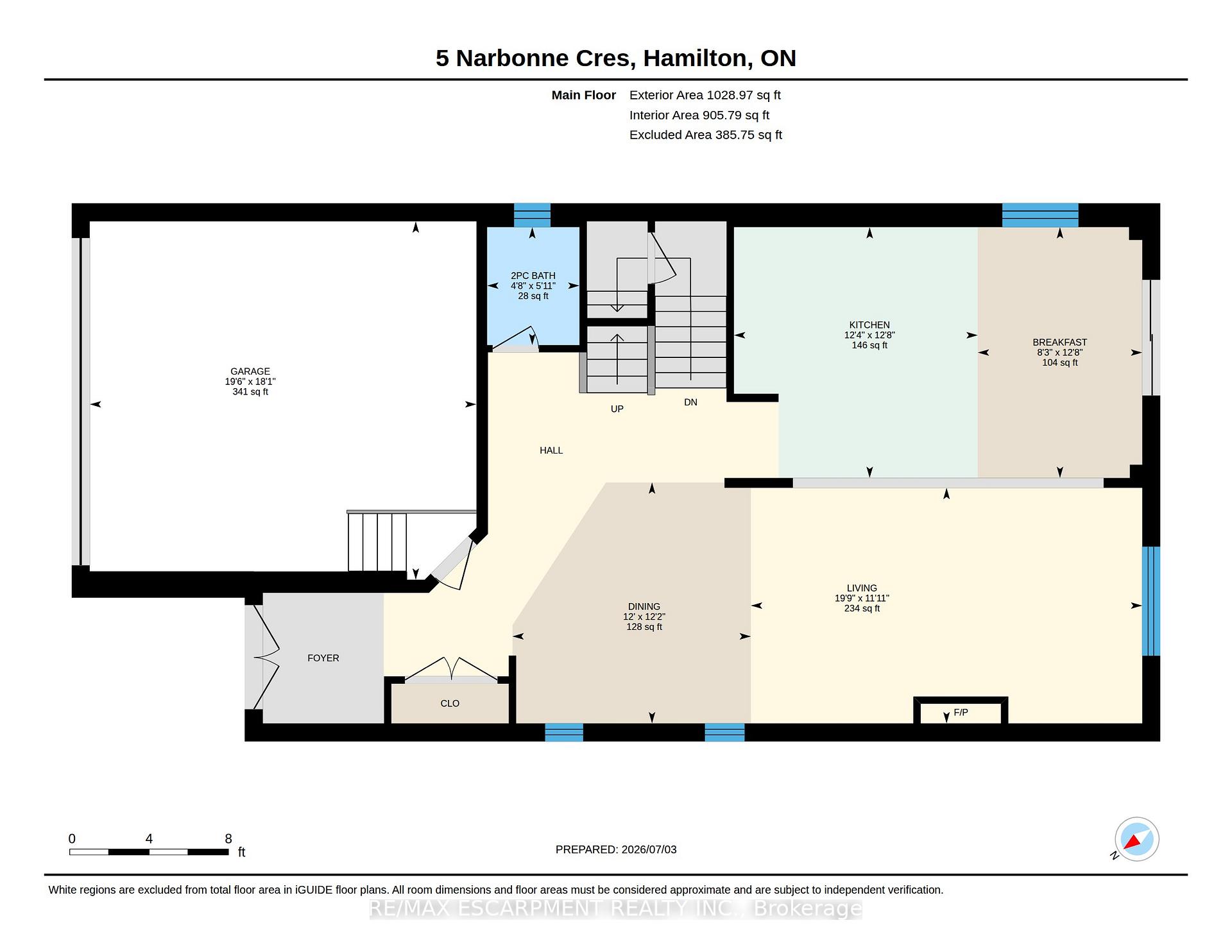Photo 48 of 5 Narbonne Crescent, Hamilton, Stoney Creek Mountain — HOMEH