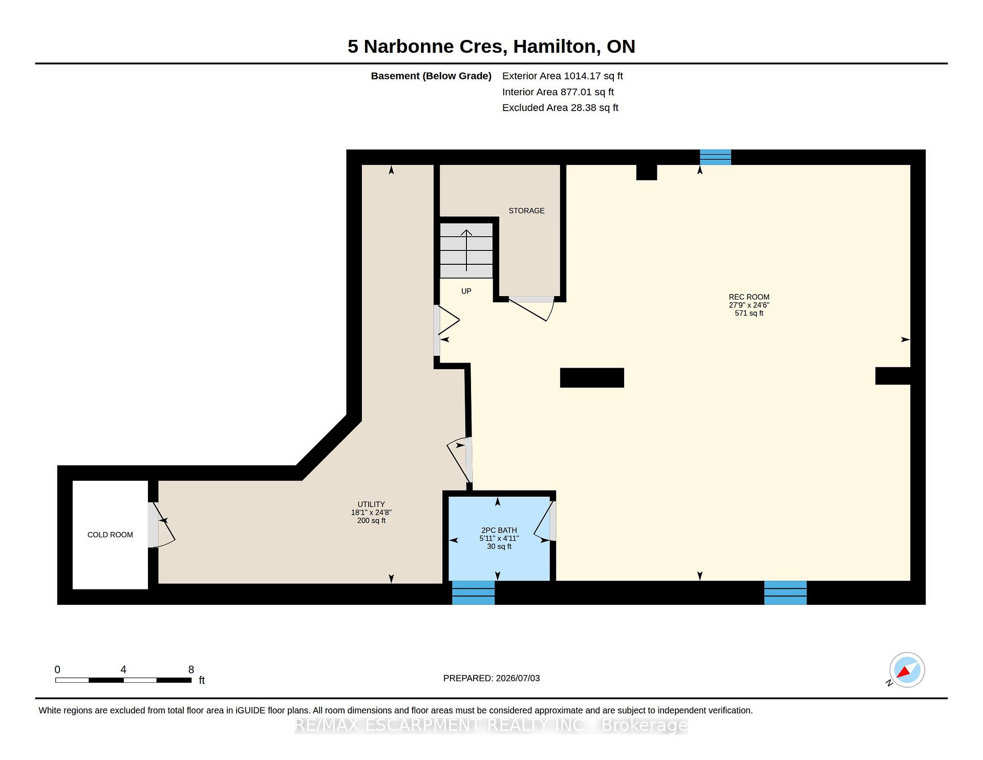 Photo 50 of 5 Narbonne Crescent, Hamilton, Stoney Creek Mountain — HOMEH