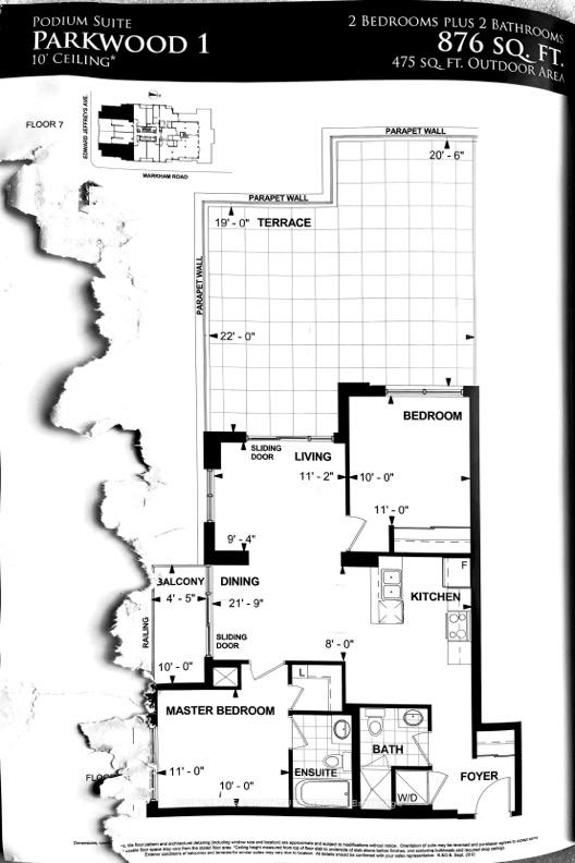Photo 23 of Unit 702, 9500 Markham Road, Markham, Wismer — HOMEH