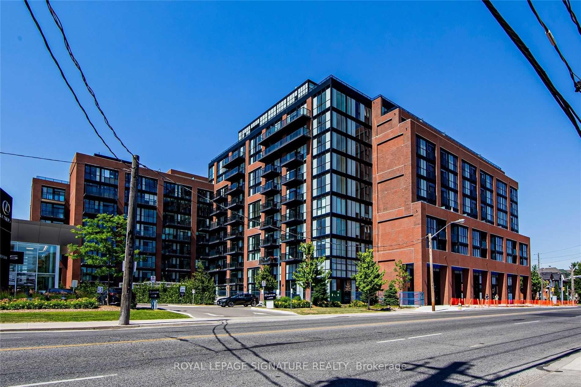 Front of Unit 706, 2300 St Clair Avenue W