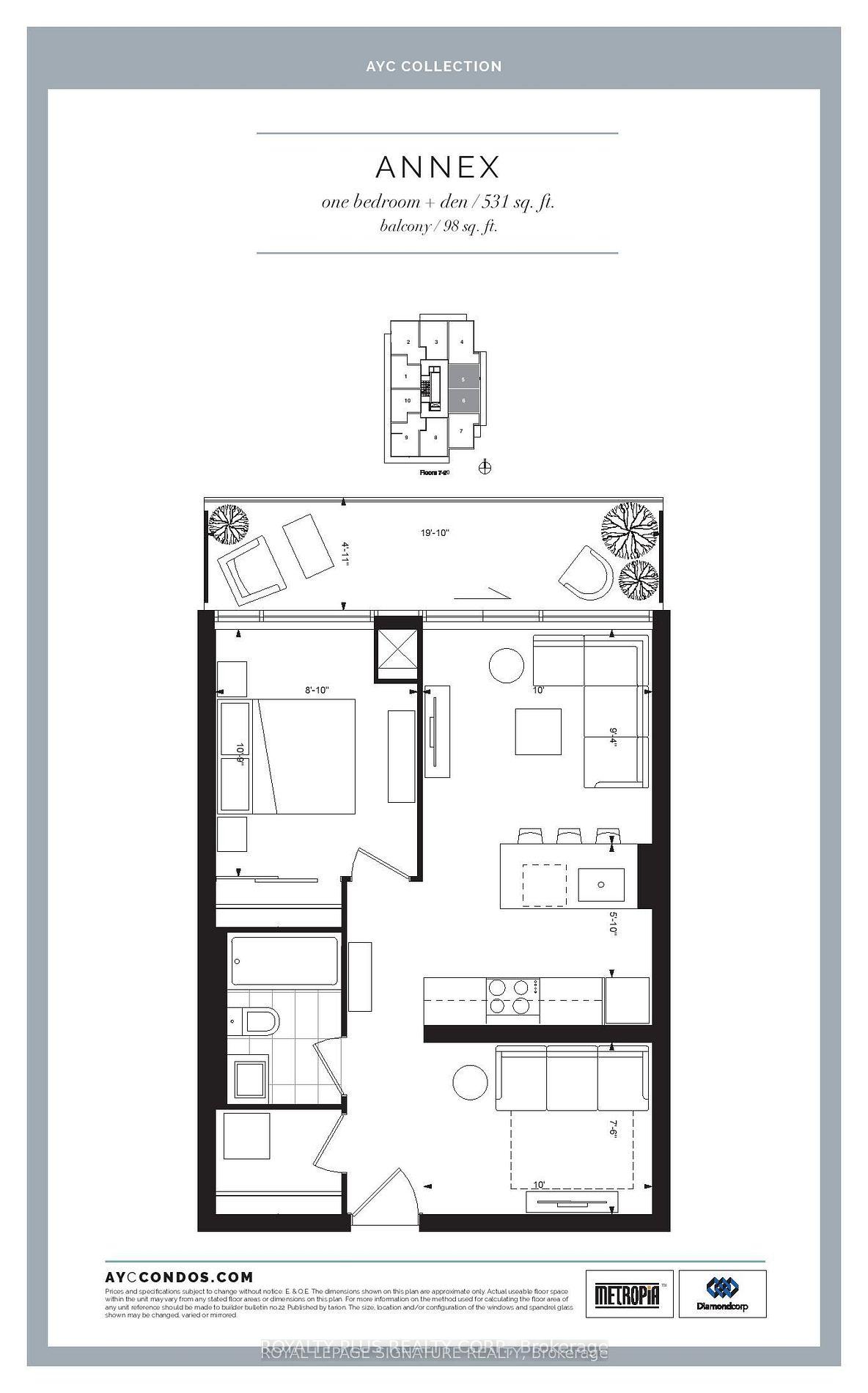 Photo 8 of Unit 1806, 181 Bedford Road, Toronto, The Annex — HOMEH