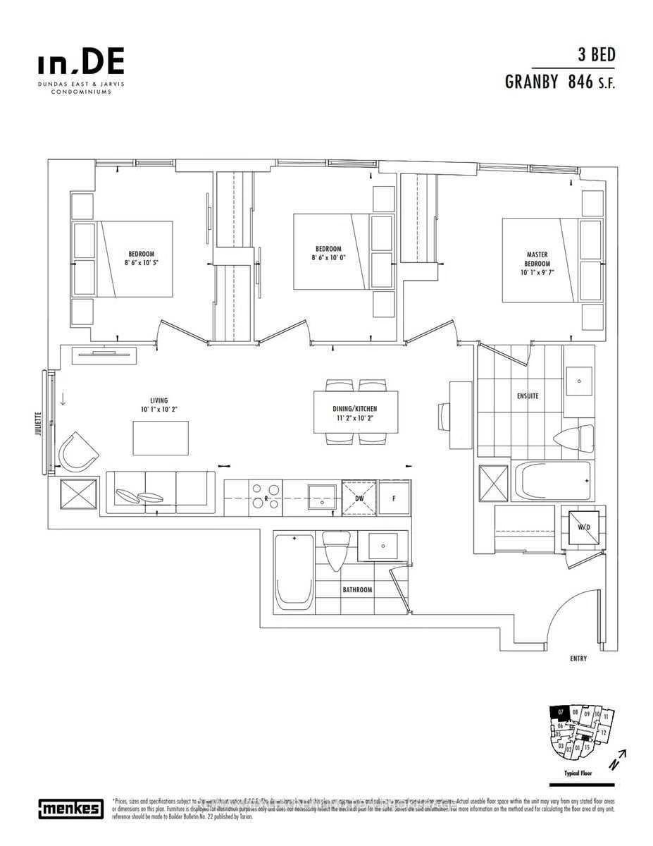 Photo 12 of Unit 1907, 219 Dundas Street E, Toronto, Moss Park — HOMEH
