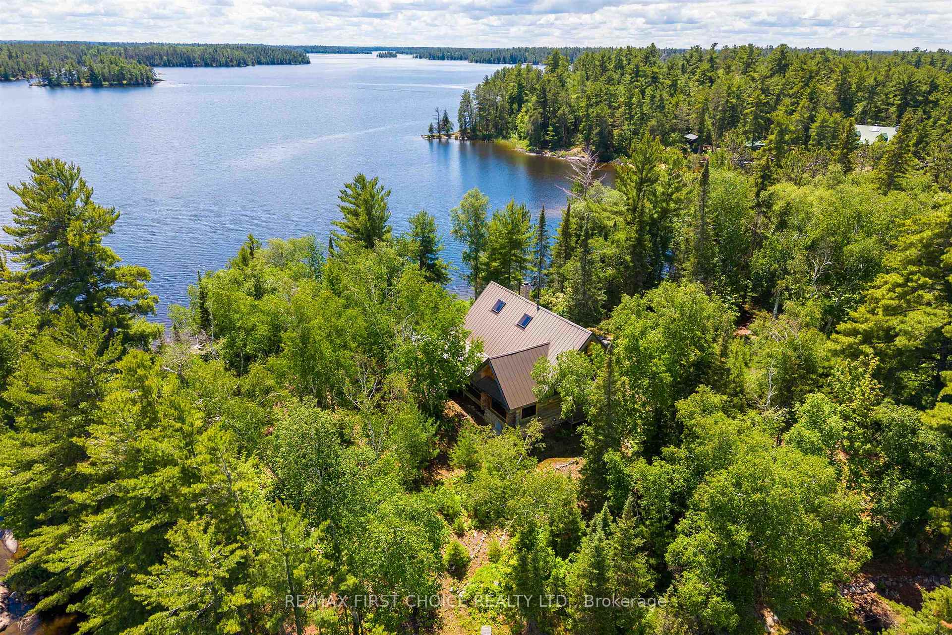 Front of G-1425 Ben Island, Rainy Lake