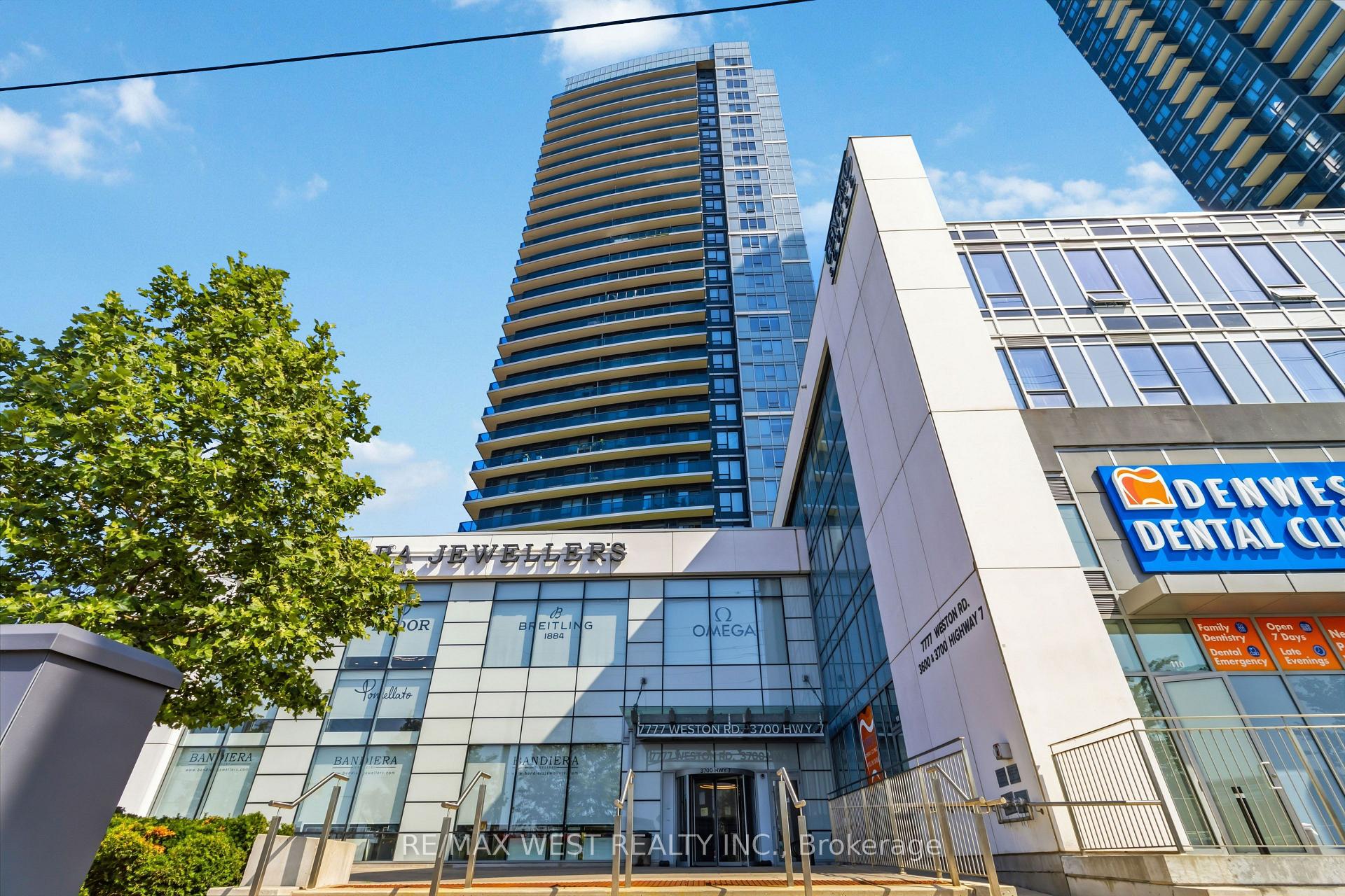 Front of Unit 1404, 3700 Highway 7 Road W
