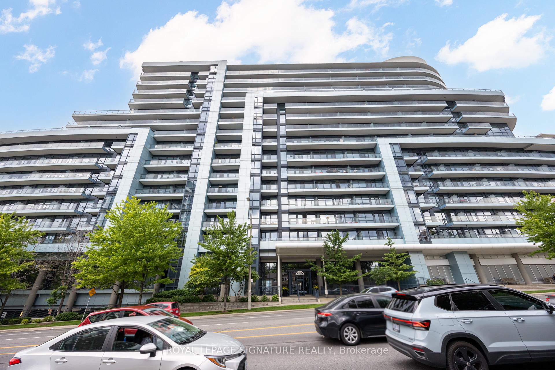 Front of Unit 1312, 2885 Bayview Avenue